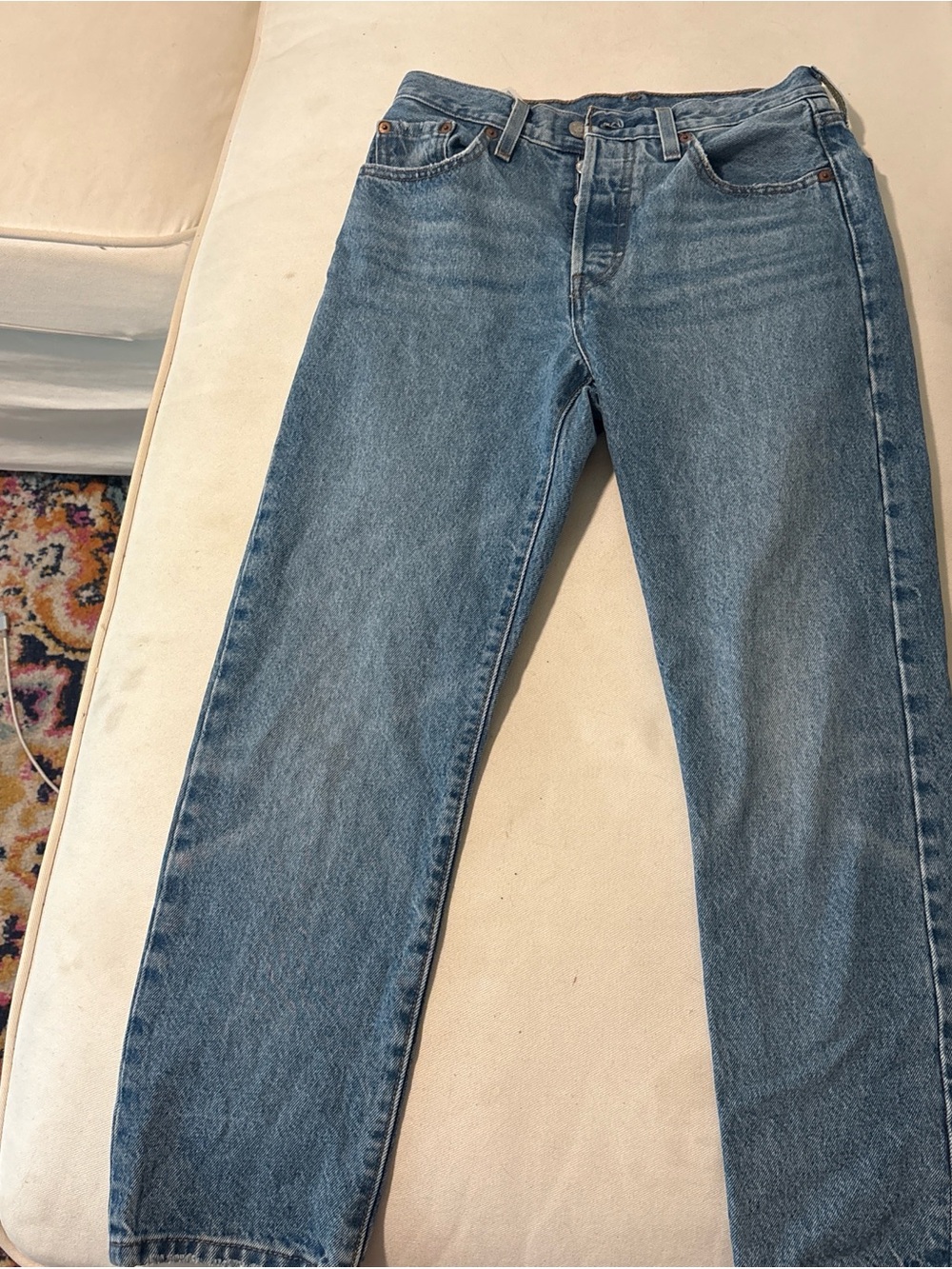 Levi’s 501 jeans ankle length